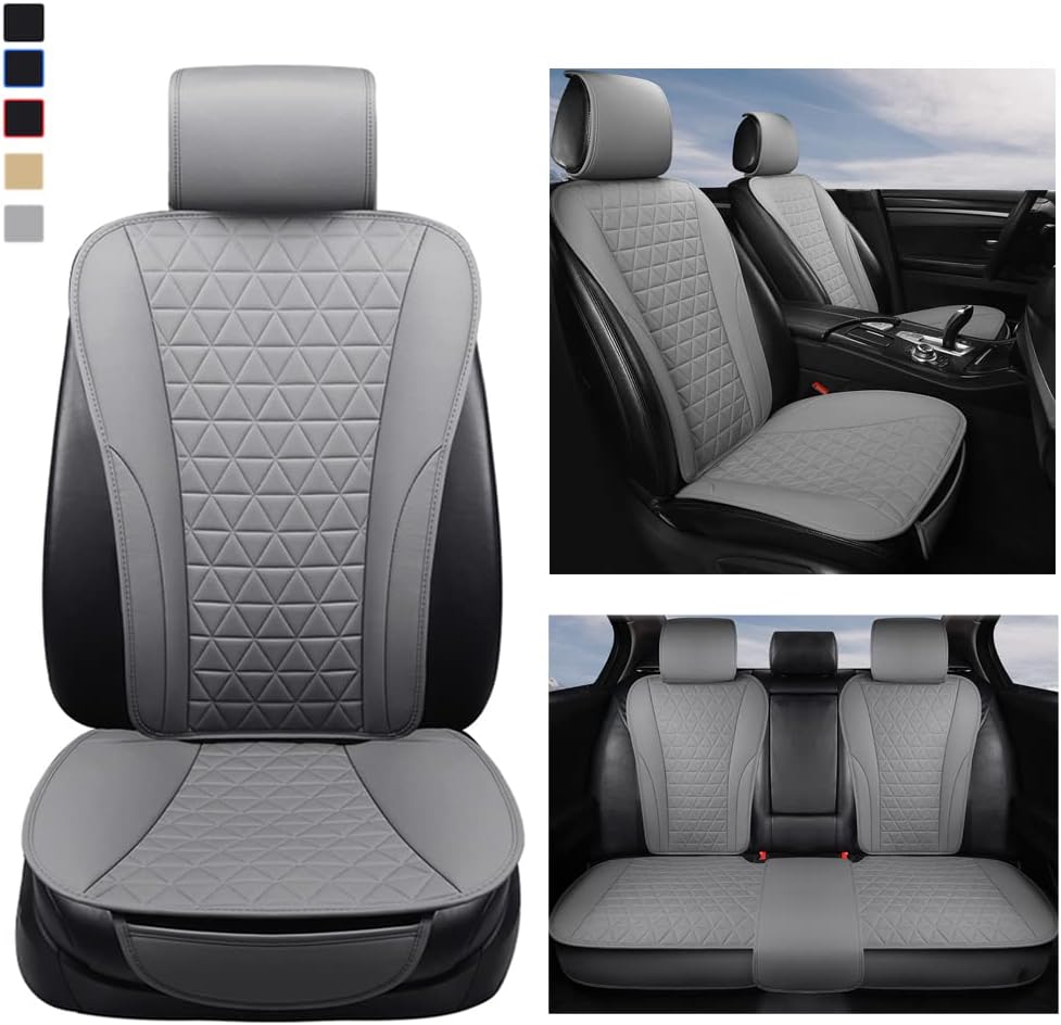 Leather Car Seat Covers Full Set T65931