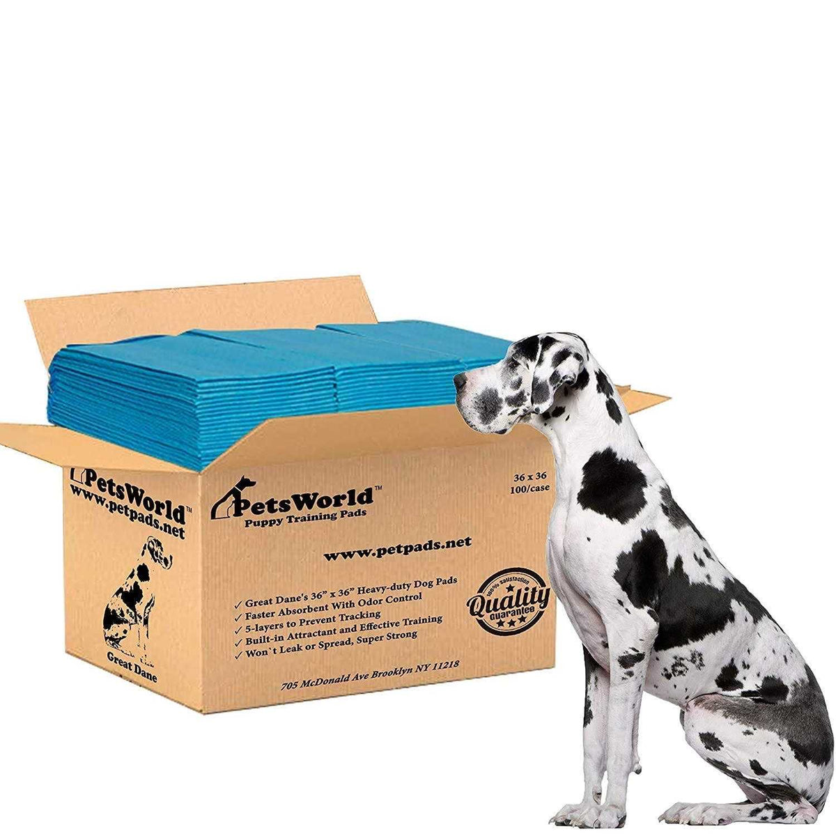 Giant Potty Pads Odor Eliminating 36 x Pee Pads O128
