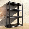 4 Tier Adjustable Metal Storage Shelves 13.7" D x 27.6" W x 57" H D1150