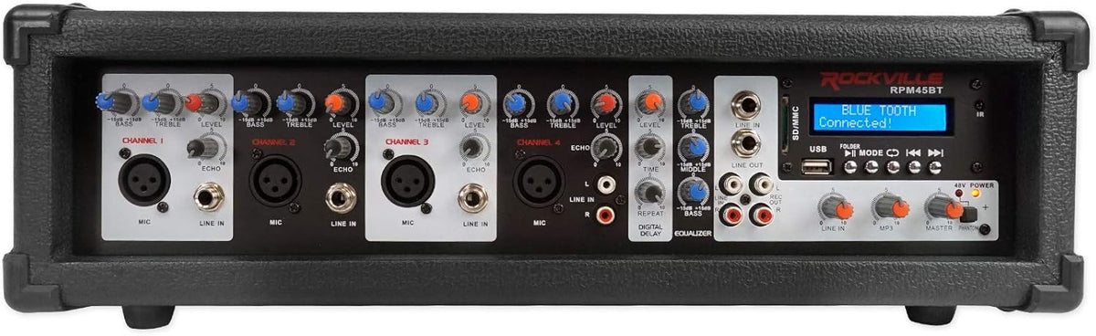 12 Channel 4800w Powered Mixer F7334
