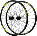 26/27.5/29 Inch Mountain Bike Wheelset Center Lock Disc Brake Quick Release Aluminum Alloy Rim Front and Rear Wheels 28 Holes V1599