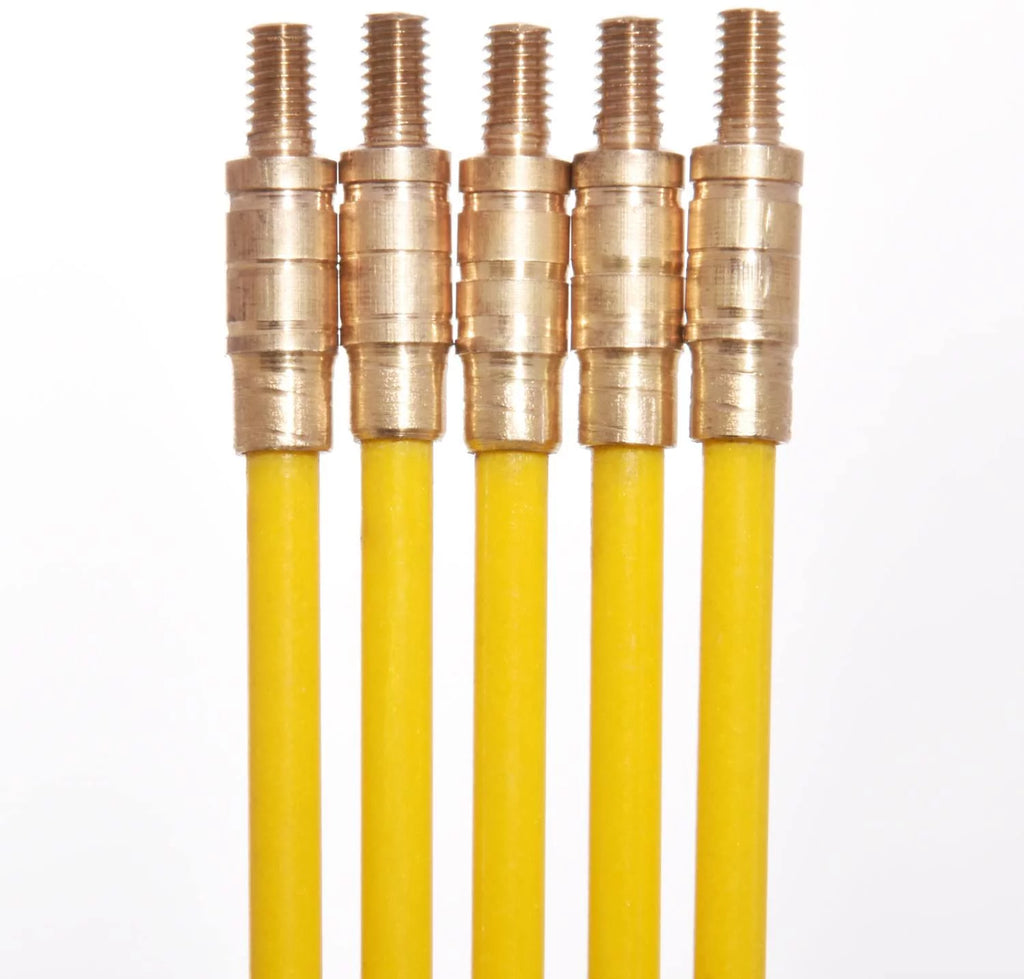 33-Feet Fiberglass Fish Tape Cable Rods Y92892