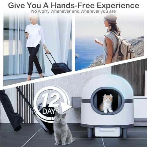 Automatic Self Cleaning Cat Litter Box K506845