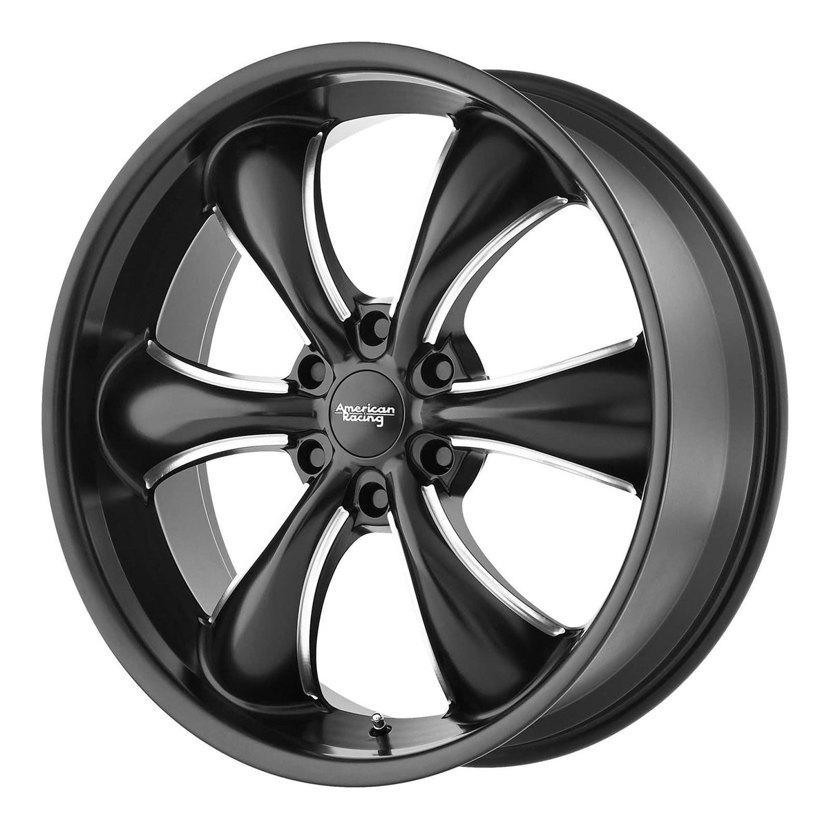20x8.5 6x139.7 +30mm Black Milled Wheel Rim O47084