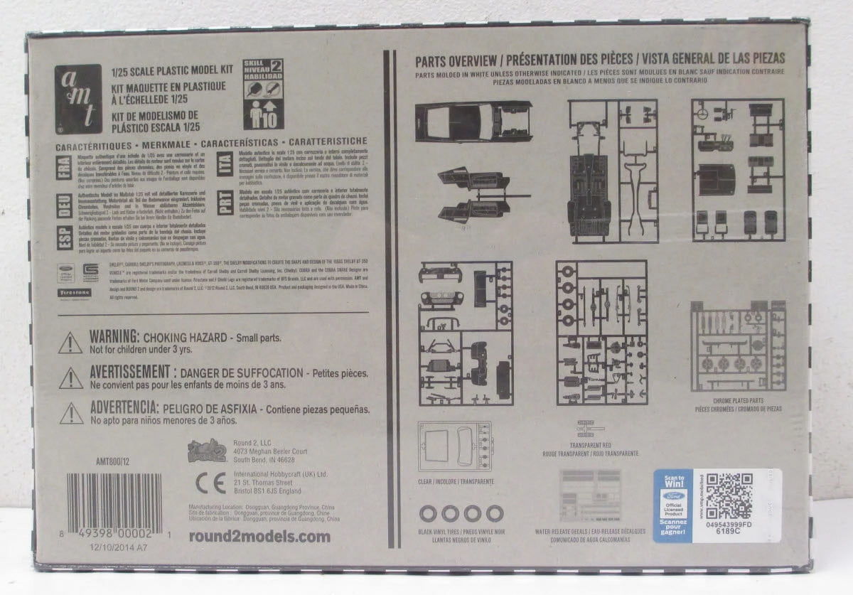 1:25 Scale White Toy Car F4802