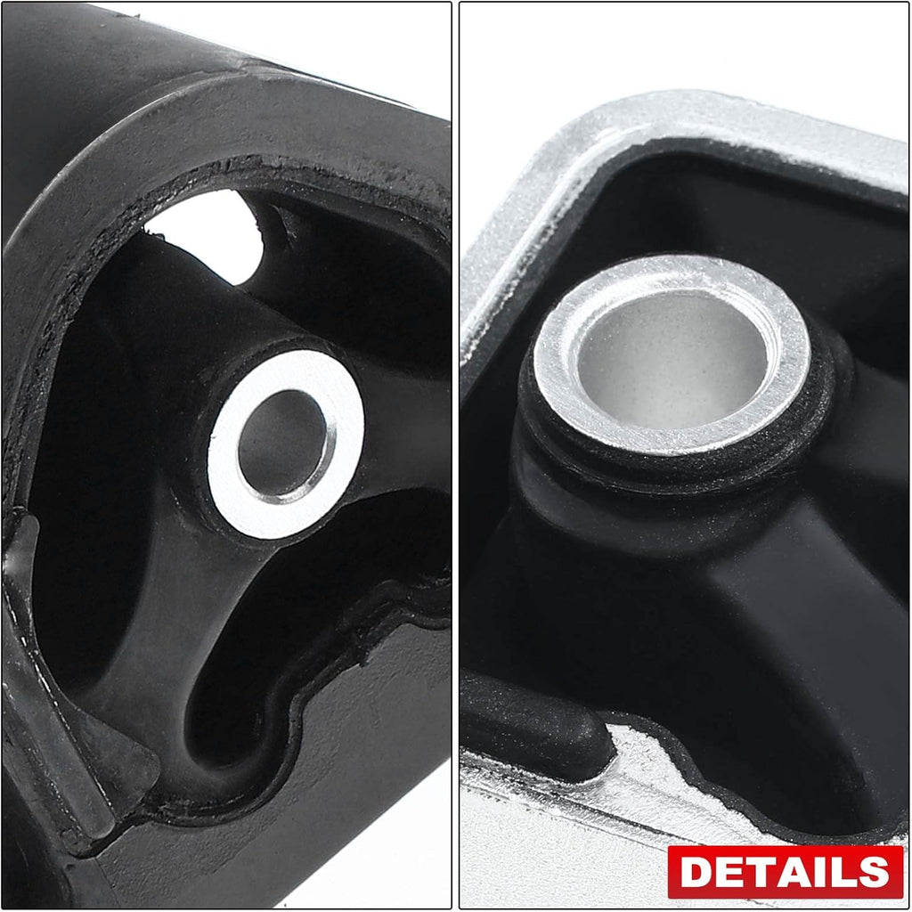 Engine Motor and Transmission Mount Kit Compatible with Honda CR-V 2002-2006 L4 2.4L Automatic Transmission 4 PCS D2556