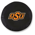 Black Vinyl Fitted Car Tire Cover P239