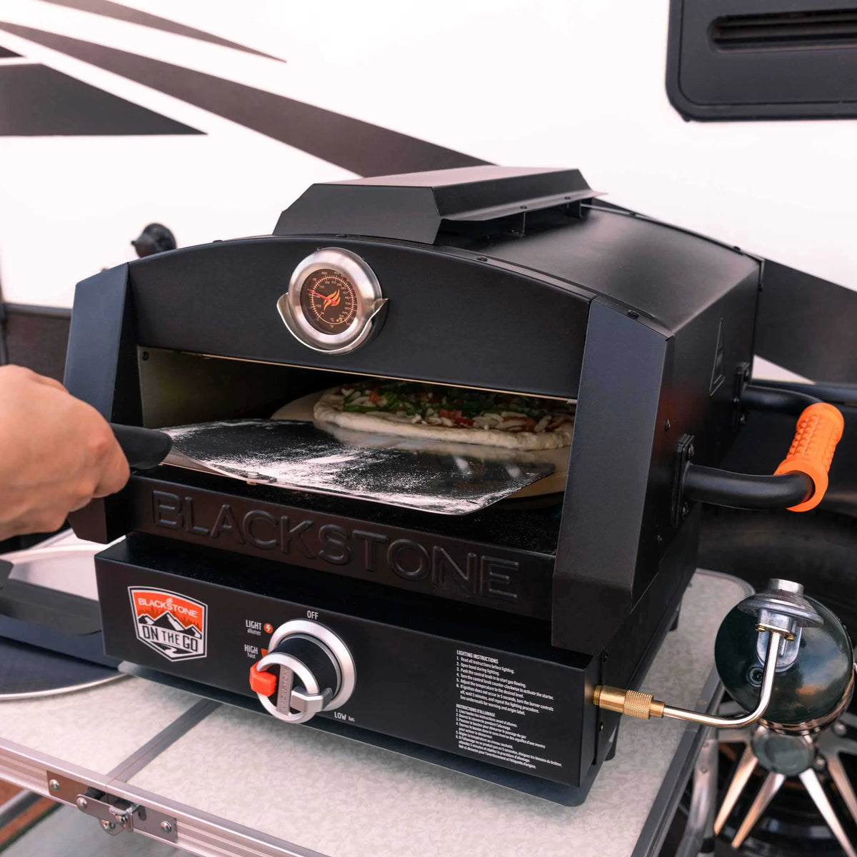 17 Pizza Oven with Burner Base Z5132