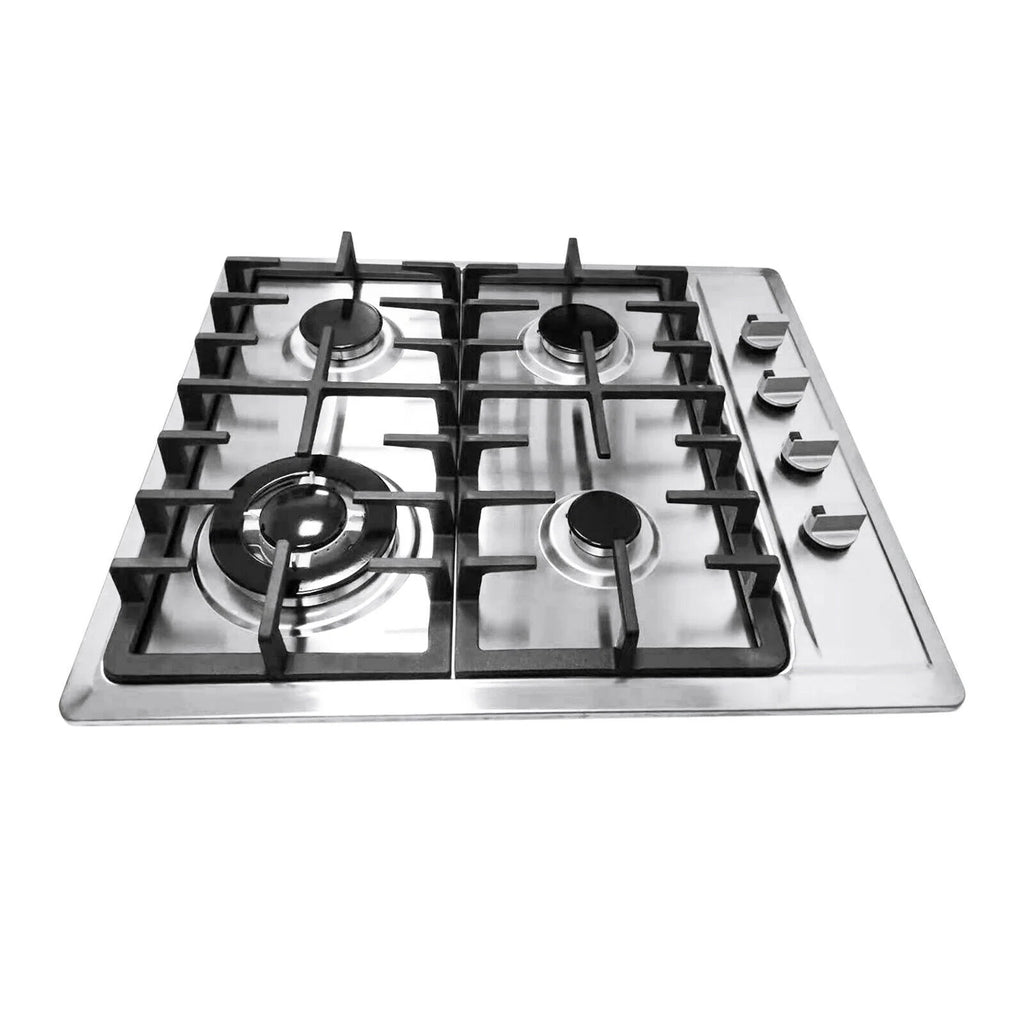 Stainless Steel 4-Burner Built-In Gas Cooktop F500