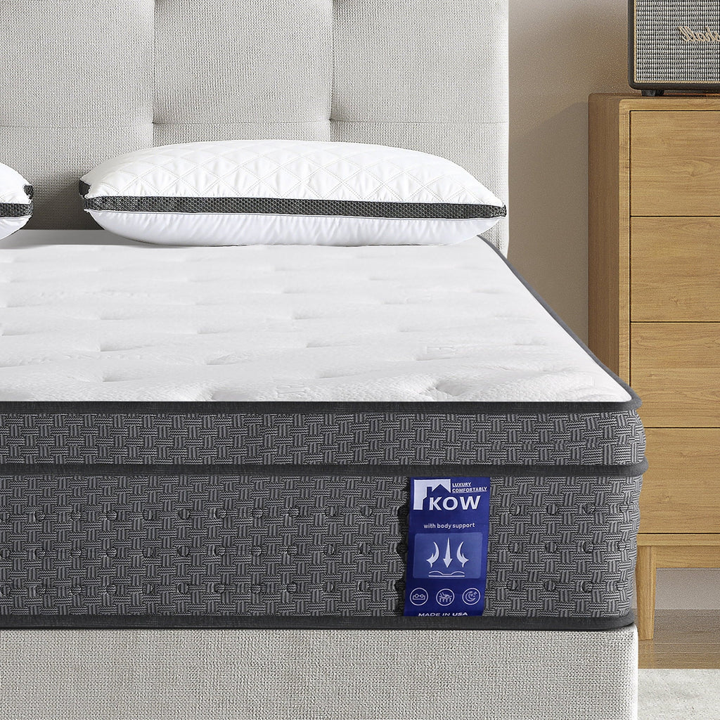 12 inch Full Size Gel Memory Foam Hybrid Mattress W507596