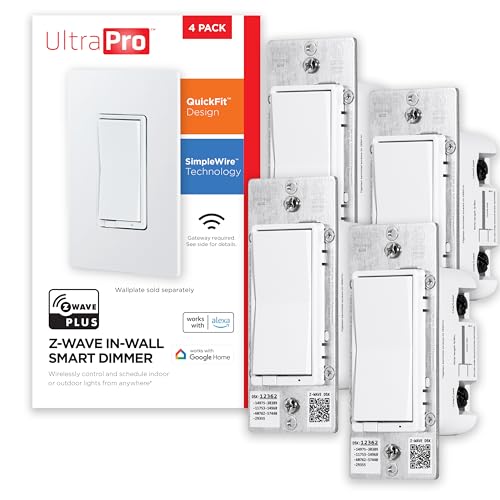 White In-Wall Smart Lighting Switch 2 Pack F913