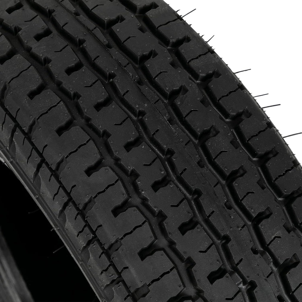 ST175/80R13 Trailer Tires 8PR Load Range D Tubeless Pack of 2 J9086