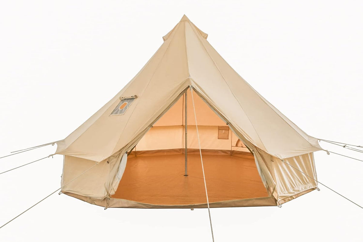 4M/5M Double Walls Cotton Canvas Bell Tent L57221