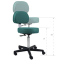 Massage Tables Rolling Stool with Back B612