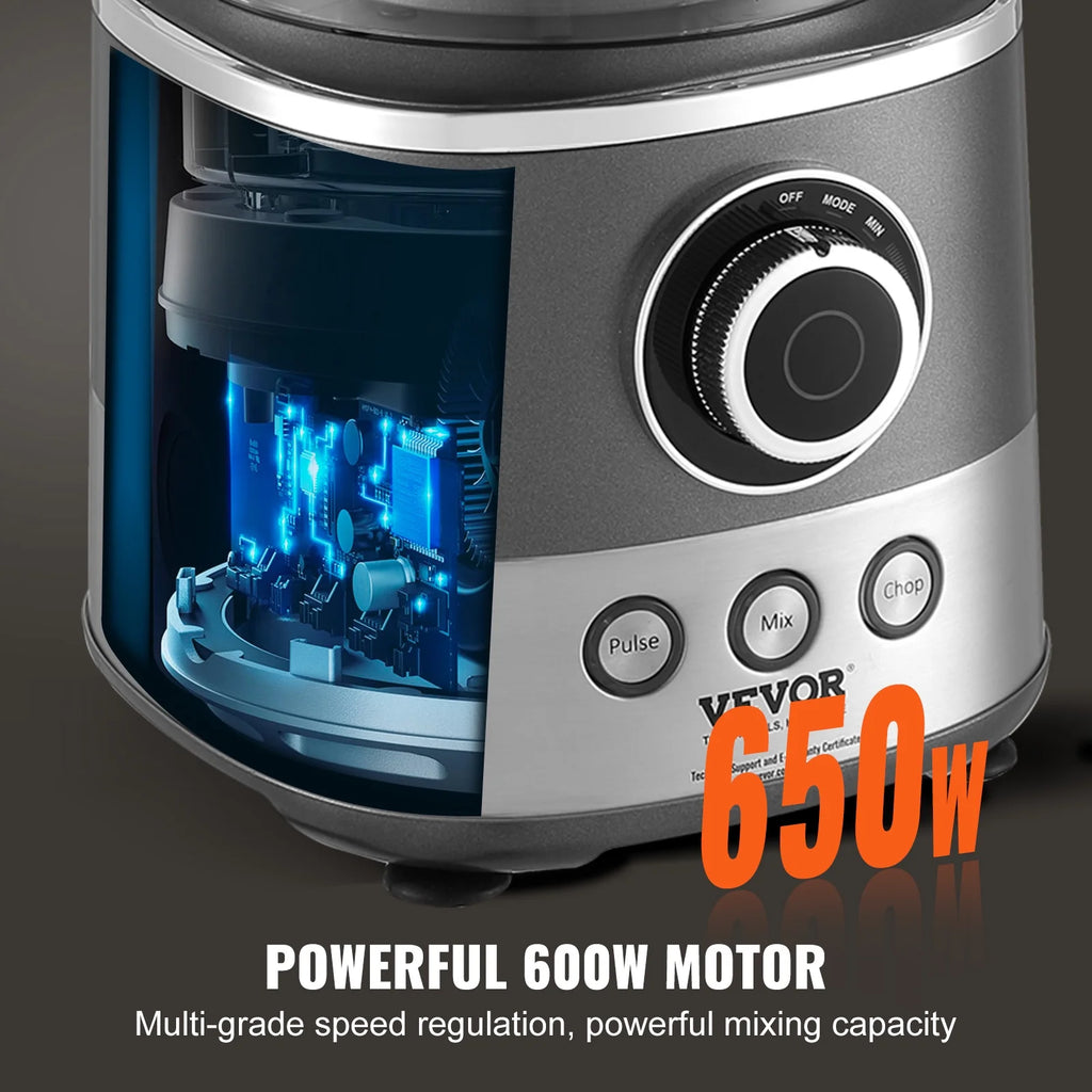 14-Cup 650W Food Processor W496