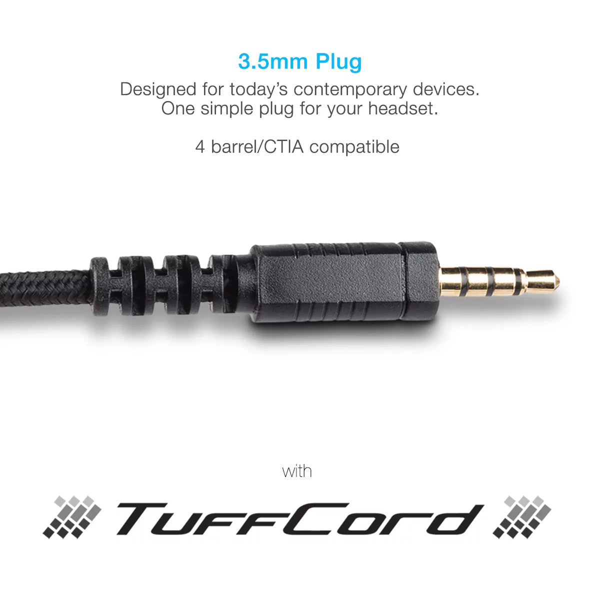 3.5mm Stereo Headset with Noise Cancelling Microphone D3109