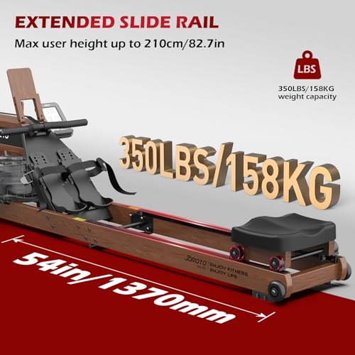 Foldable Rowing Machine with Bluetooth Monitor X177499