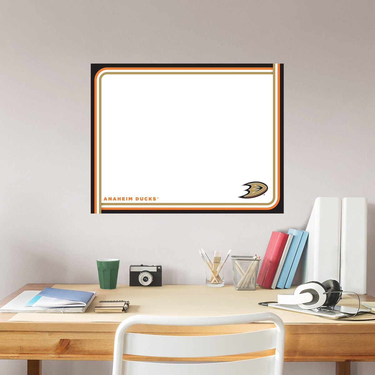 X-Large Vinyl Dry Erase Whiteboard Wall Decal Q5278
