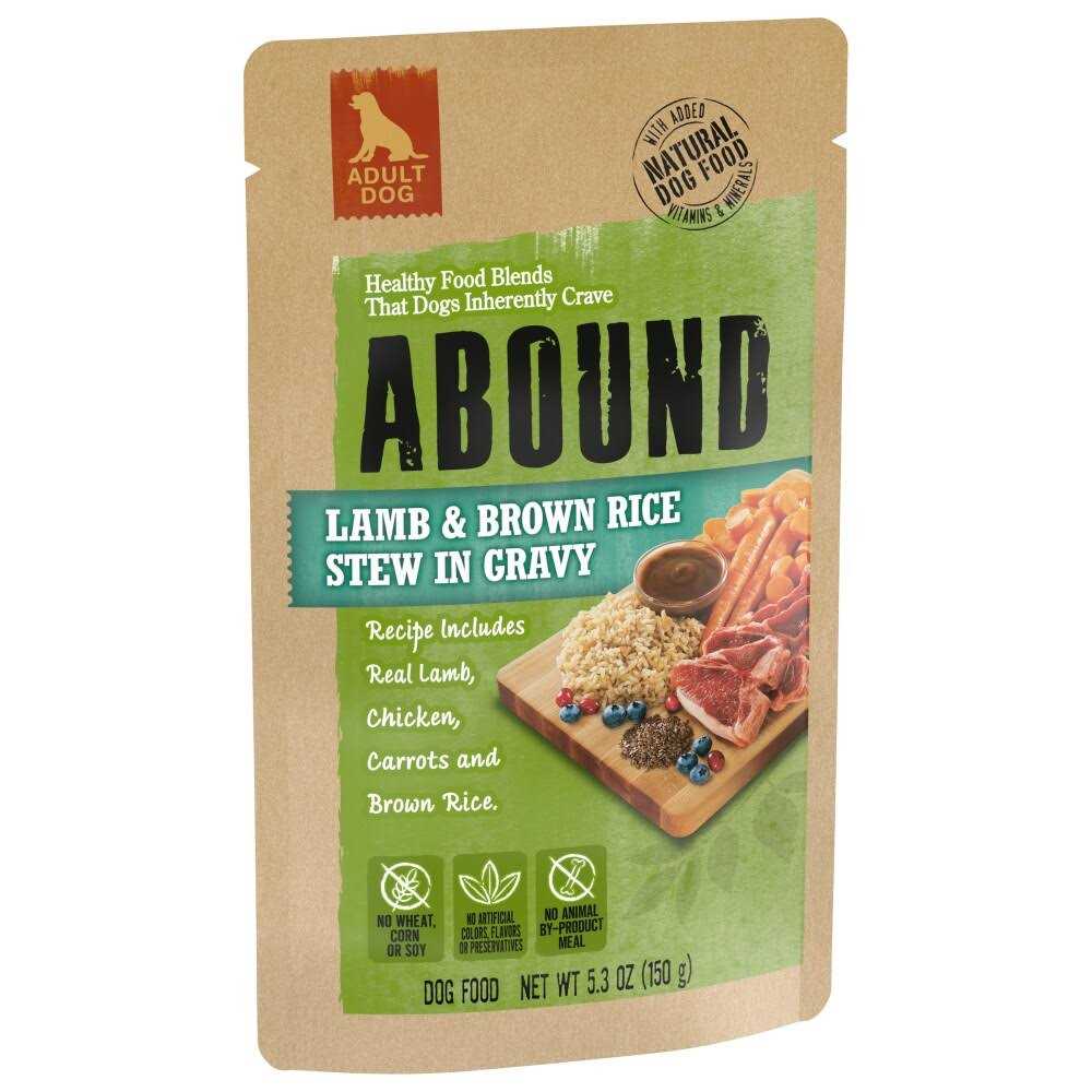 Natural Lamb & Brown Rice Stew in Gravy Dog Food N38629
