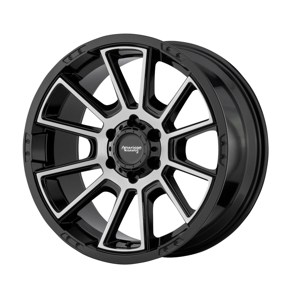 Gloss Black 18x22 Wheel D1882