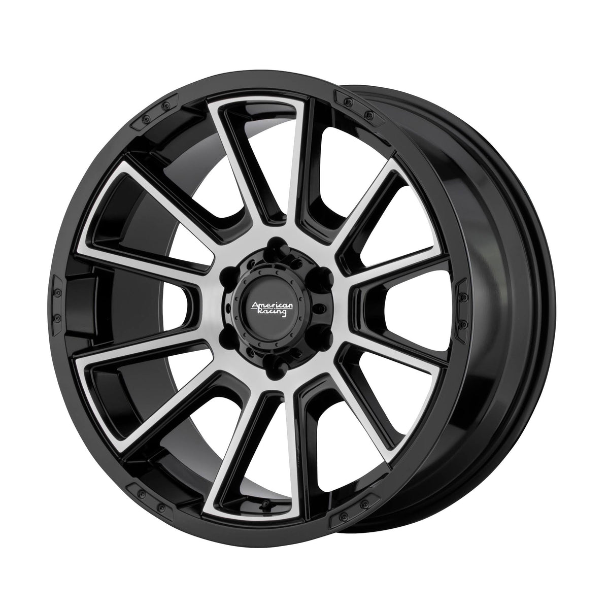 Gloss Black 18x22 Wheel D1882
