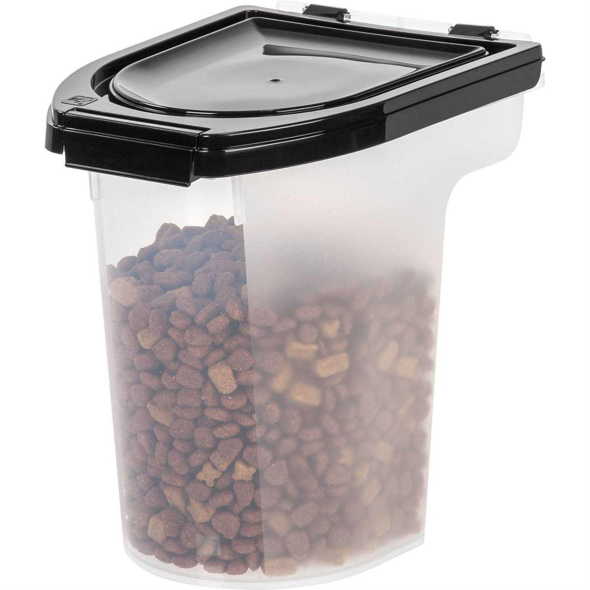 Black Airtight Pet Food Storage Container T84357