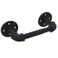 Matte Black 2 Post Toilet Paper Holder E18962