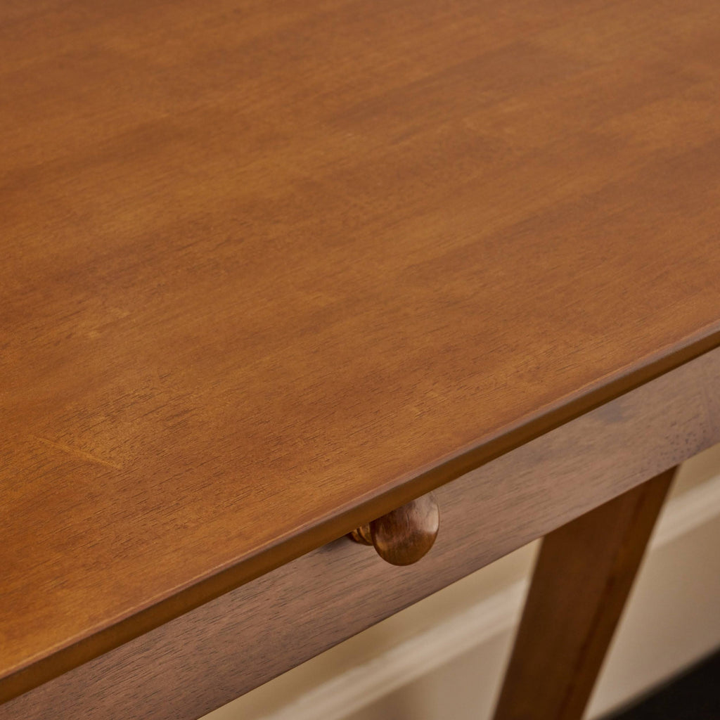 Modern Faux Wood Desk with Veneer D8024