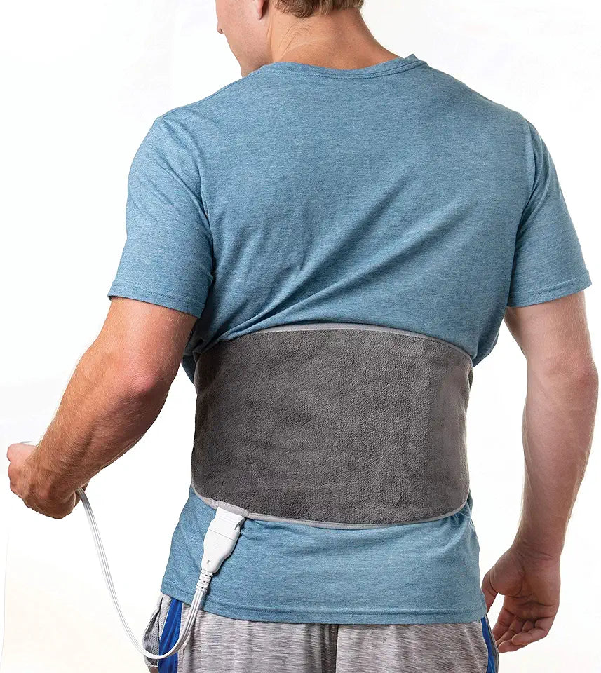 Lumbar & Abdominal Heating Pad with Hot/Cold Gel Pack U592