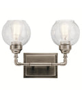 Antique Pewter 2 Light Bath Light M1287