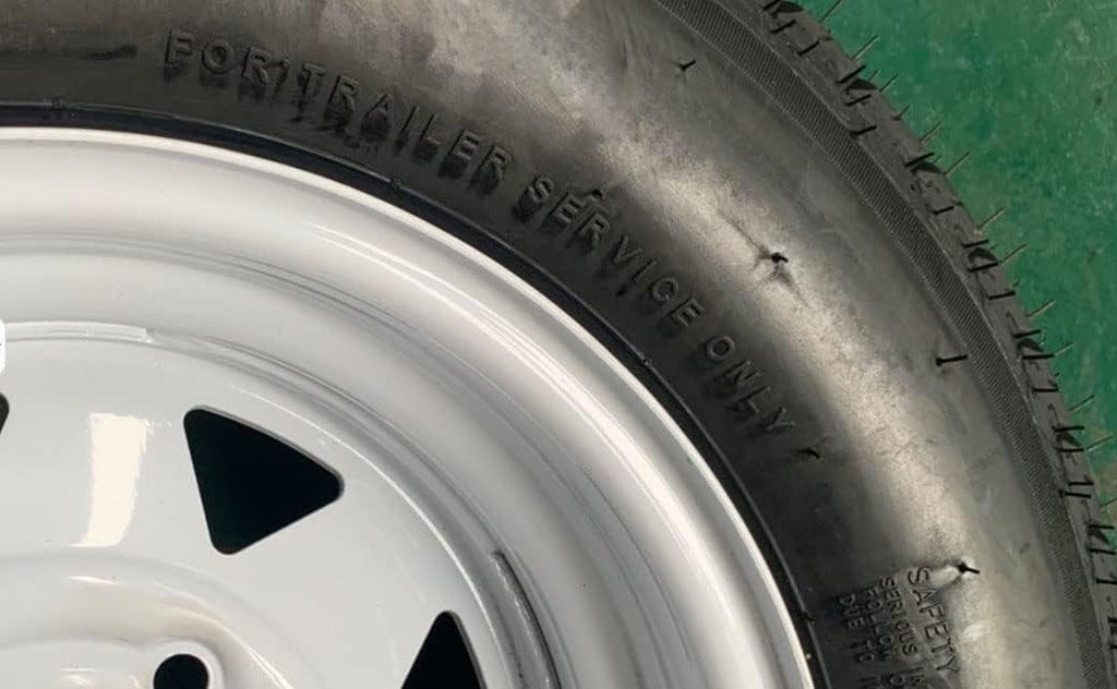 ST175/80R13 Trailer Tires 8PR Load Range D Tubeless Pack of 2 J9086