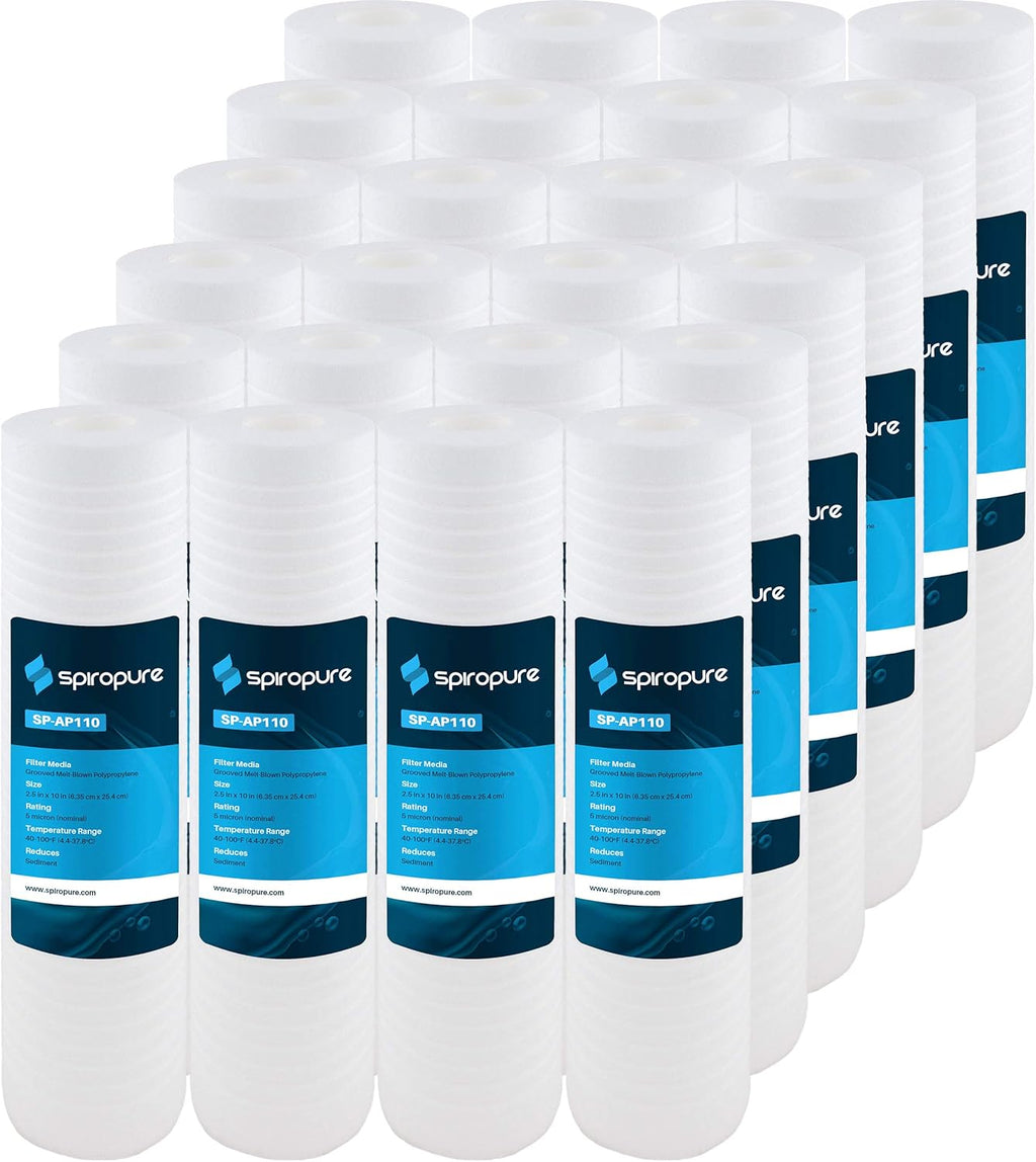10x2.5 Grooved Polypropylene 5 Micron Sediment Filter (24 Pack) Q6177
