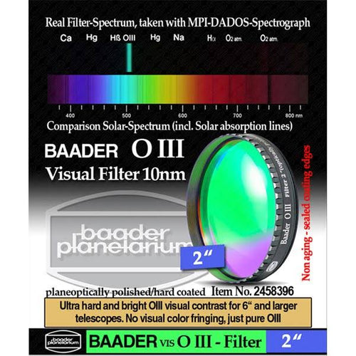 2x22 Oxygen III Nebula Filter Q8141