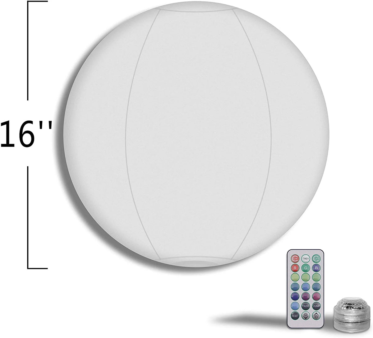 Glow Ball Inflatable LED Beach Ball with Remote S9939