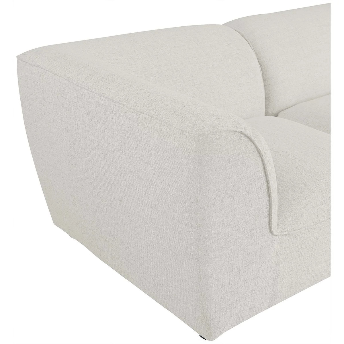 Cream Linen Textured Modular Sofa U647500