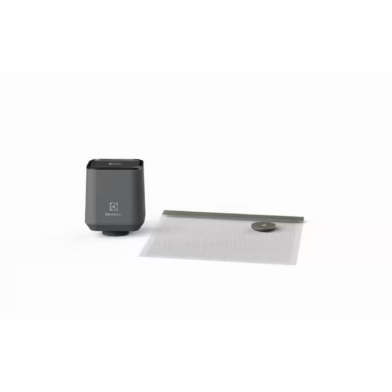 Grey Food Vacuum Sealer with Pump Starter Kit C833281
