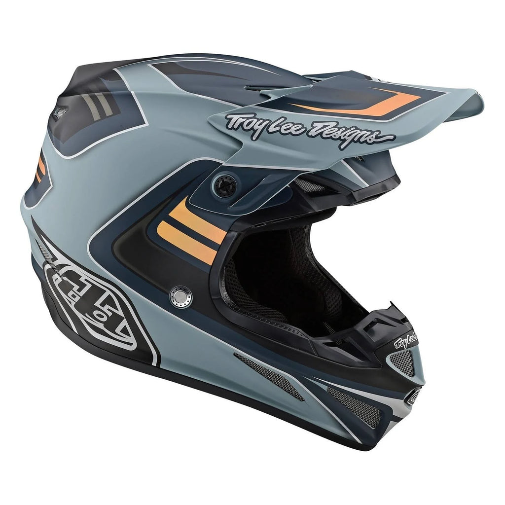 Composite Flash Gray Silver Helmet T284