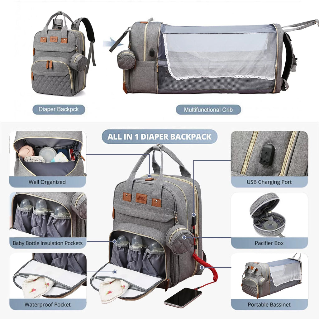Diaper Bag Backpack Y90343