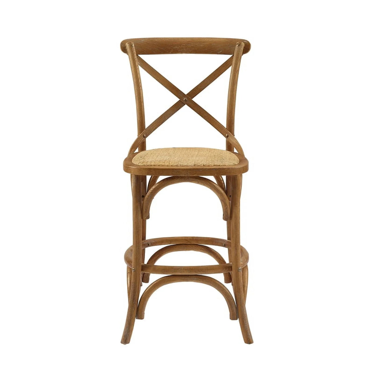 24" Gray Wash Wood Counter Stool X168672