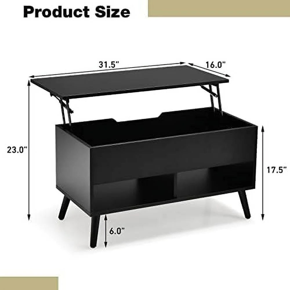 Lift Top Coffee Table with Hidden Compartment M5182