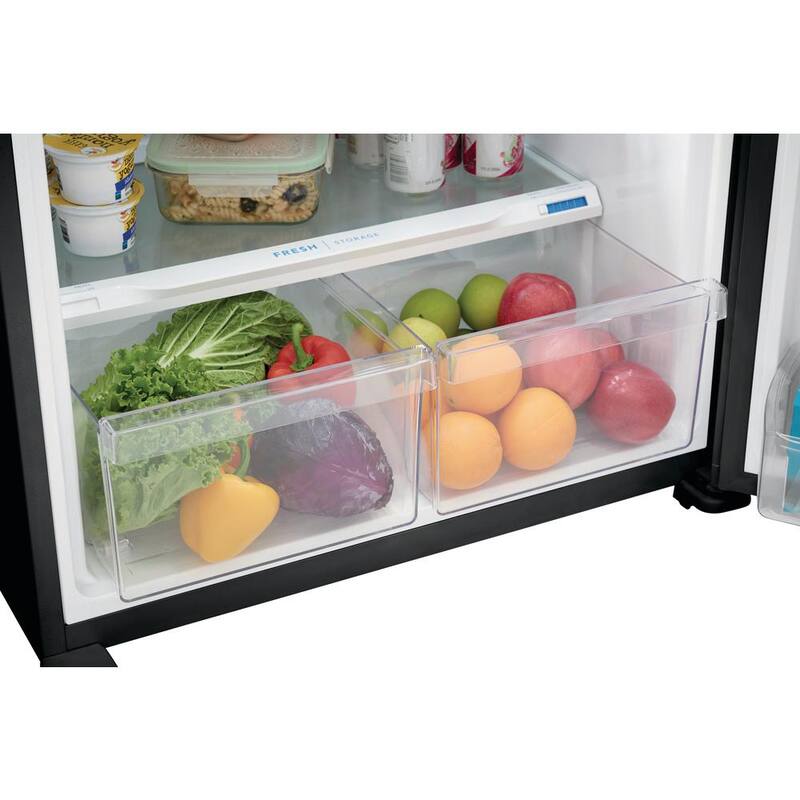 Black 20.0 cu. ft. Top Freezer Refrigerator A664