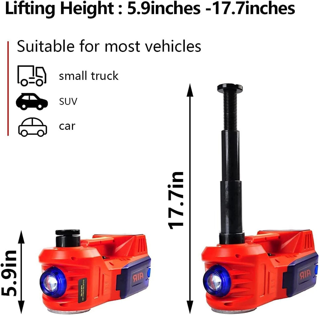 Electric Hydraulic 5 Ton Car Floor Jack with Impact Wrench B997183