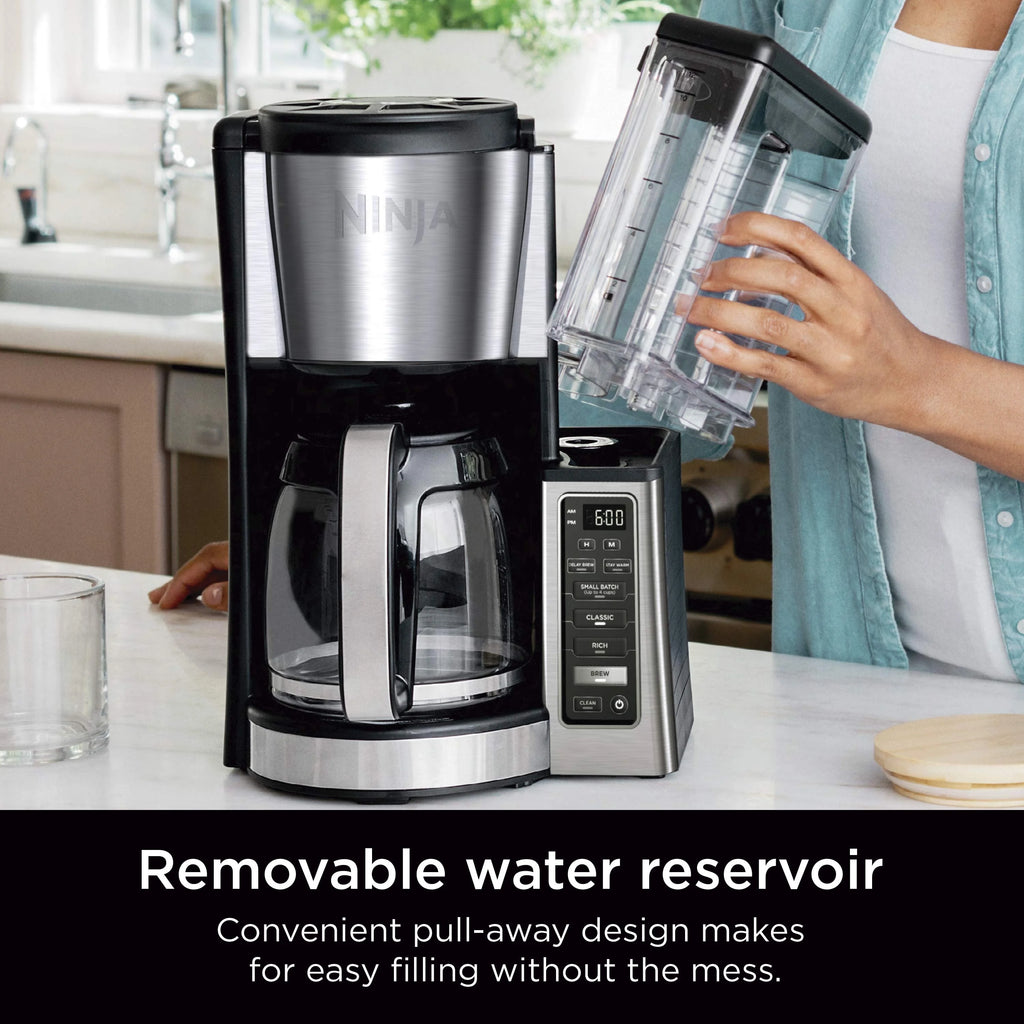 12-Cup Programmable Coffee Maker with Glass Carafe B956088