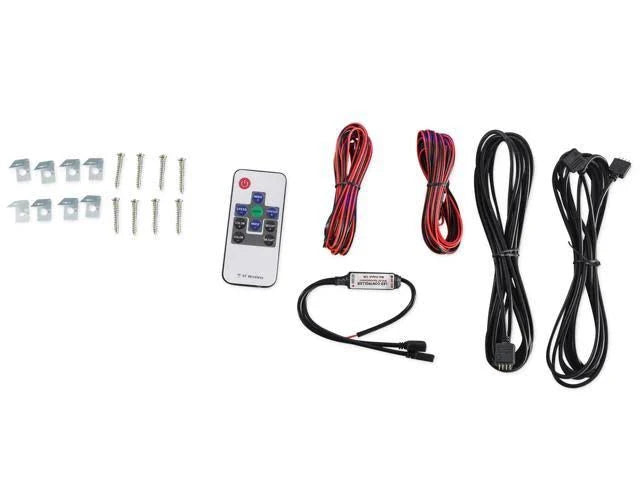 White Marine Speakers with Multi Color LED and Remote B39380