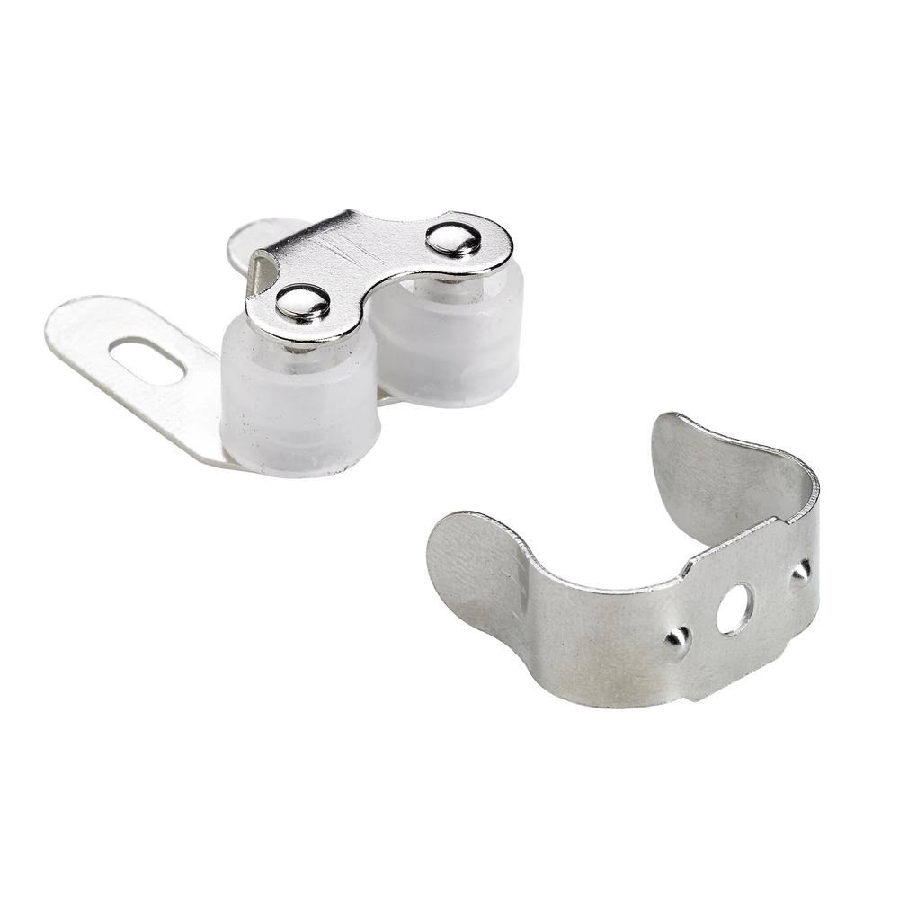 Nickel Plated Double Roller Door Catch (300-Pack) V32331