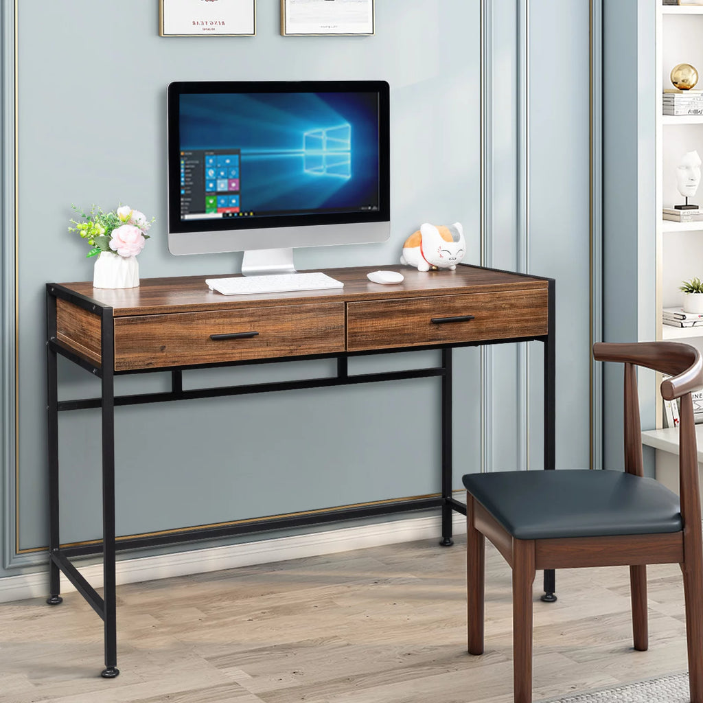 Computer Desk with Drawers I8655