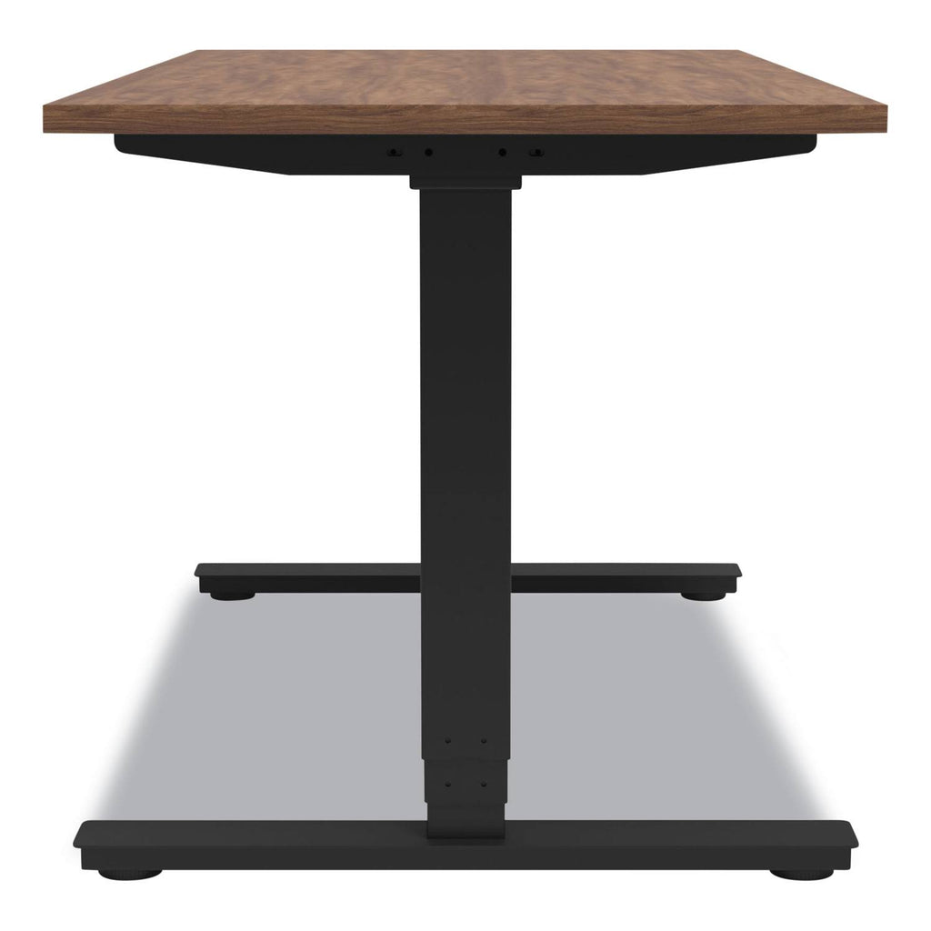 Espresso/Black Electric Sit-Stand Desk O702