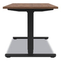 Espresso/Black Electric Sit-Stand Desk O702