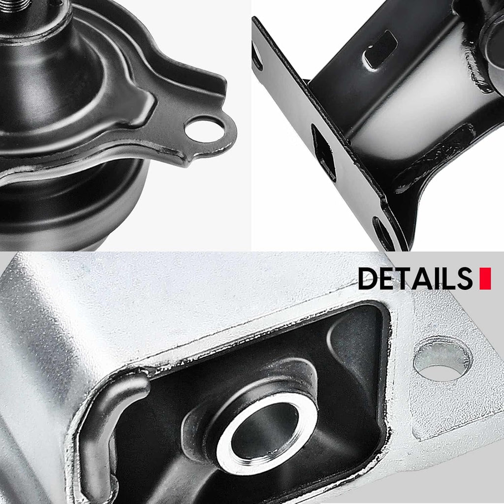 Engine Motor and Transmission Mount Kit Compatible with Honda CR-V 2002-2006 L4 2.4L Automatic Transmission 4 PCS D2556