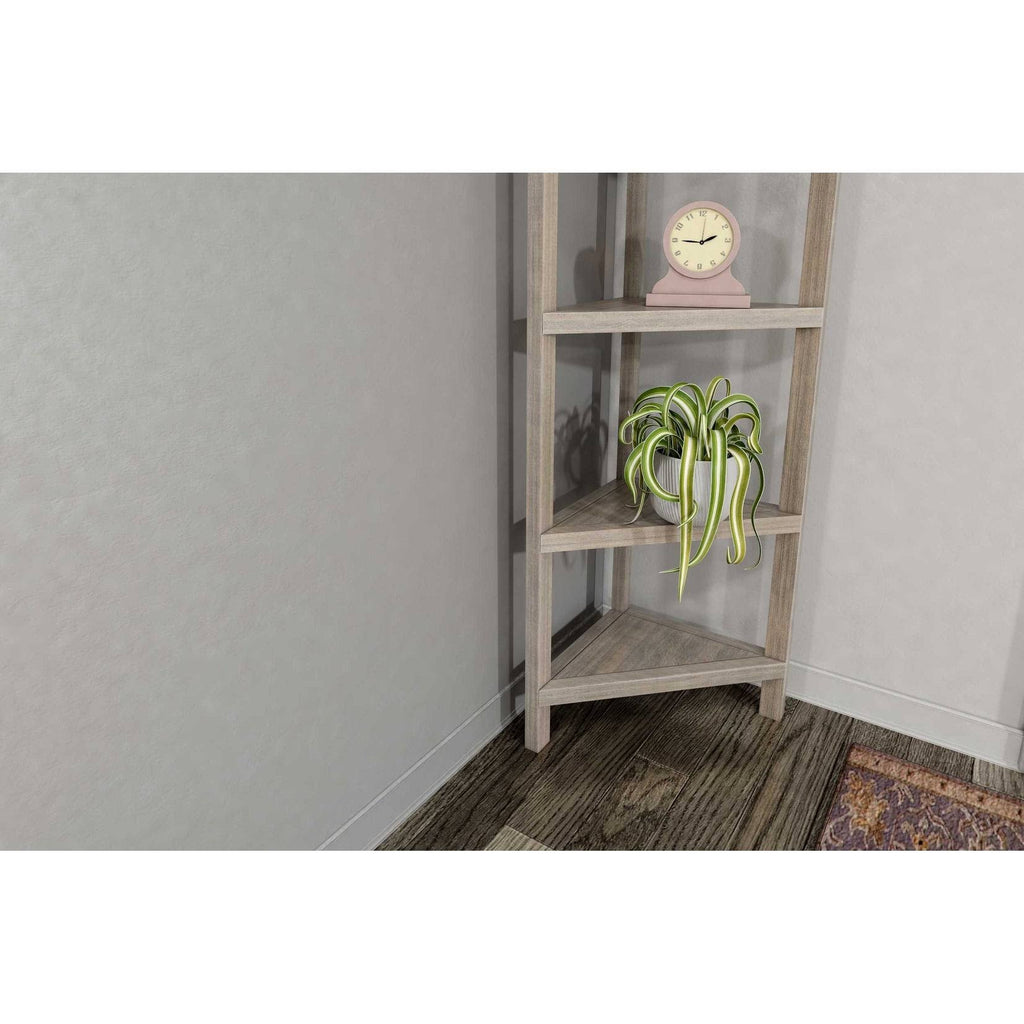 White 2 Shelves Bookcase W12964